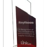 Awarded by M/s Raytheon Company in Recognition of our Achievements and Commitment